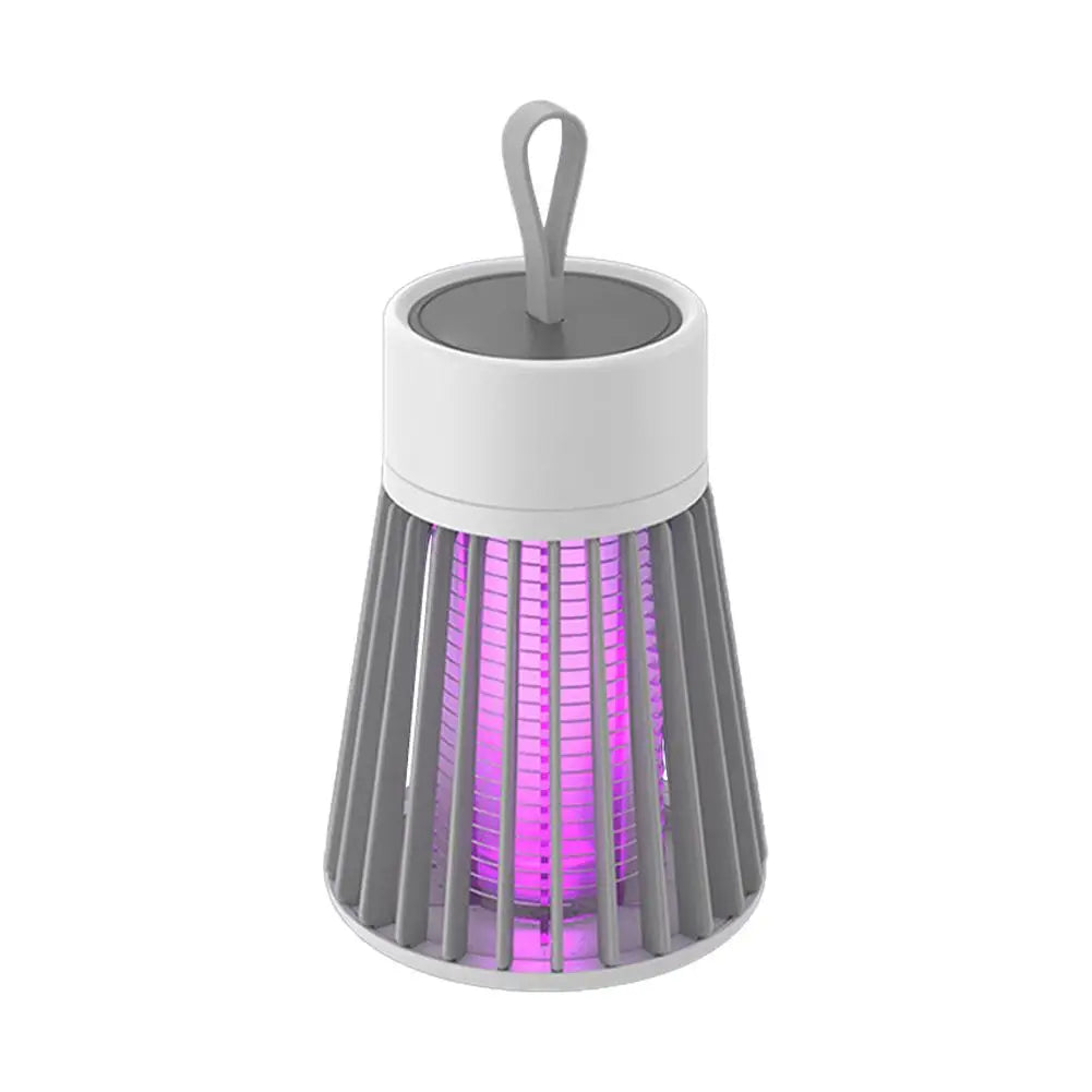 Electric Shock Mosquito Killer Lamp UV Light USB anti Mosquito Trap for Bedroom Outdoor Camping Use Kills Moths Wasps Gnats